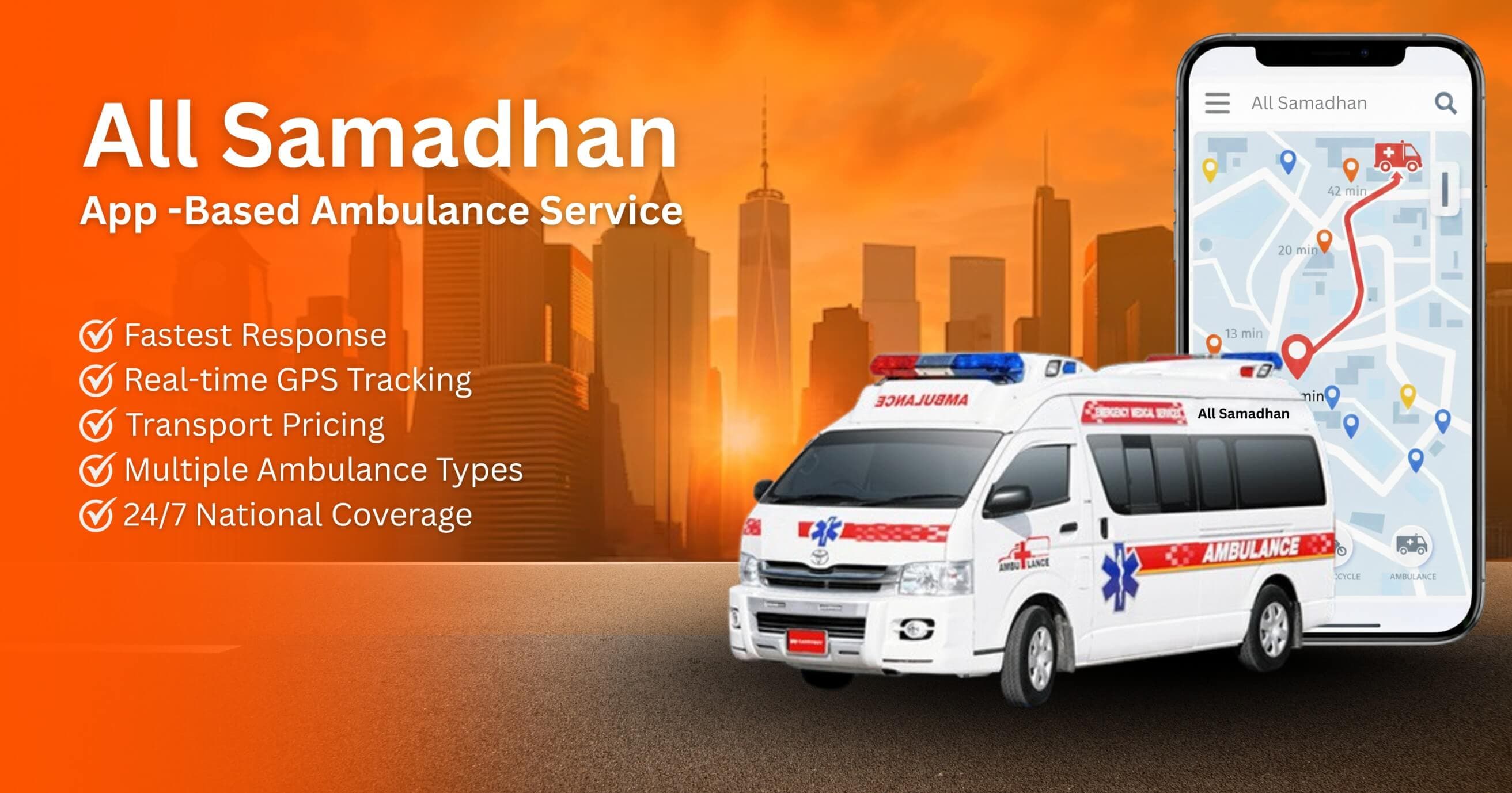 Best App-Based Ambulance Service in Bangladesh – Why All Samadhan?
